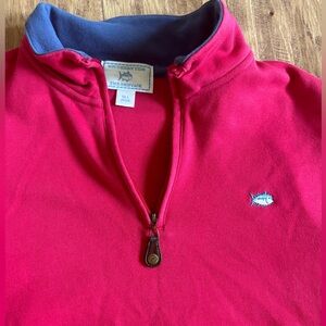Southern Tide long sleeve 3/4 zip.